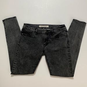 Driftwood Dark Gray Skinny Jeans Size 27